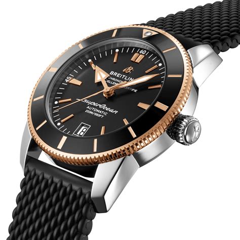 breitling super ocean rubber strap|breitling superocean heritage rubber strap.